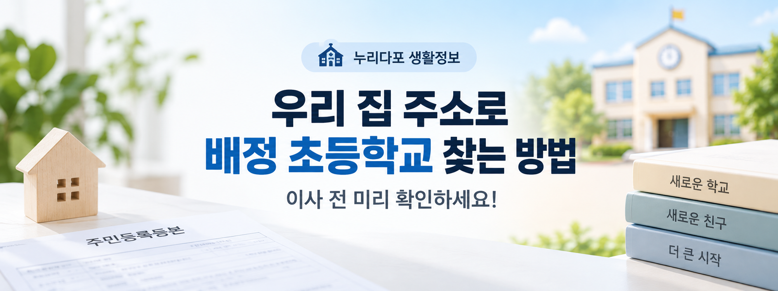 초등학교 배정 확인｜우리 집 주소로 학교 찾는 방법